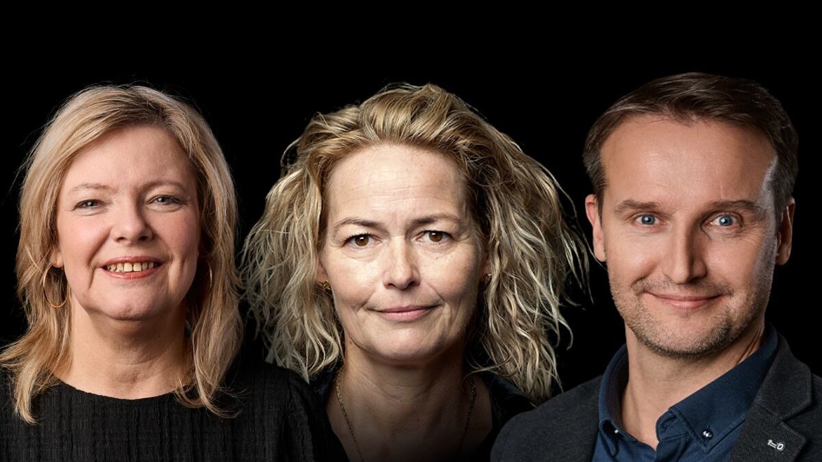 Lone Hansen, Trine Timmerby, Henrik Bro Lund. PR-foto.