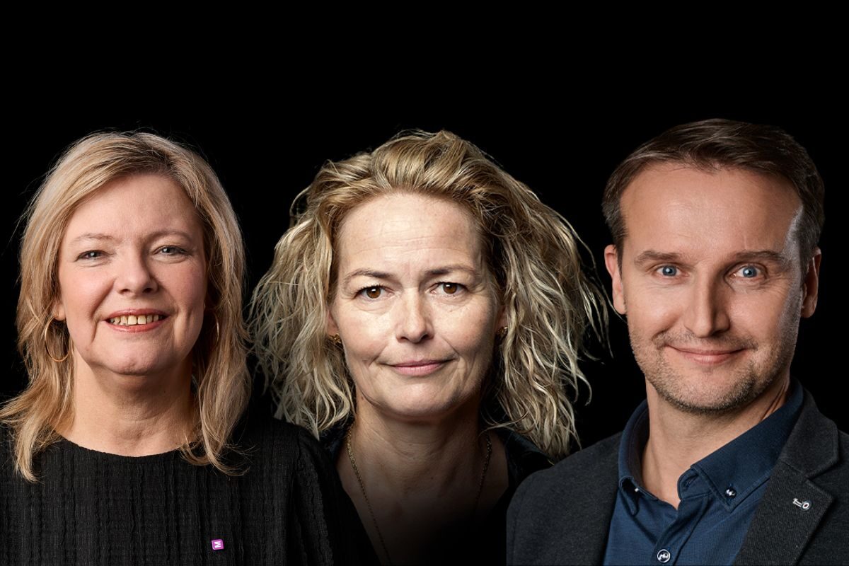 Lone Hansen, Trine Timmerby, Henrik Bro Lund. PR-foto.