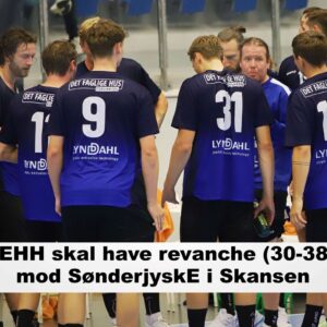 Ribe-Esbjerg HH møder SønderjyskE ude på fredag. Foto: Johnny Tauman.