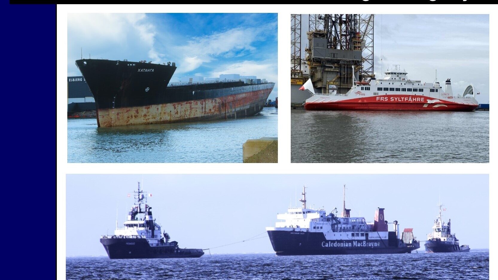 Nyheder fra havnefronten. Fotos/Collage: Johnny Tauman.