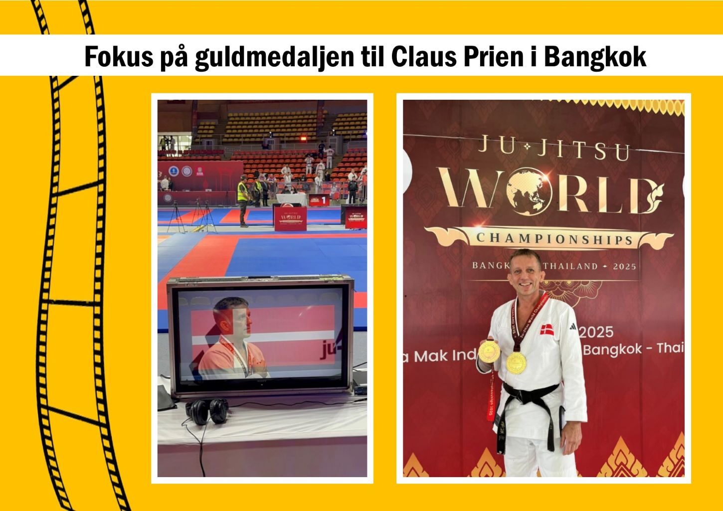 Guldmedalje til Claus Prien