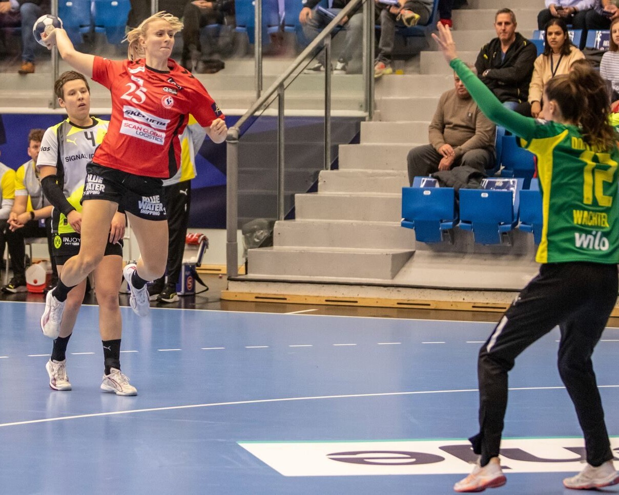 Henny Reistad er på vej mod sit topniveau. Foto: Johnny Tauman.