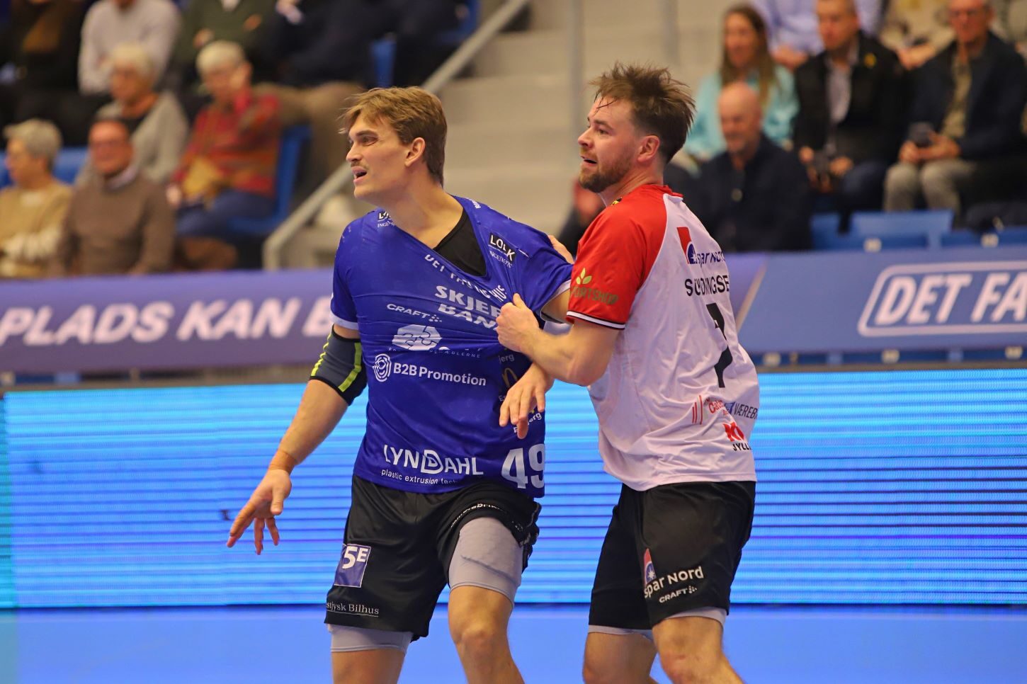 Karl Wallinius blev holdt i kort snor