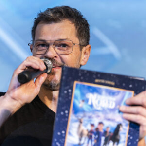 Kenneth Eriksen ved gallapremieren i København. Pressefoto.