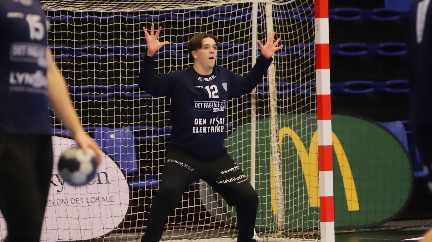 Mads Brandt Iversen levered en fremragende kamp. Foto: Johnny Tauman.