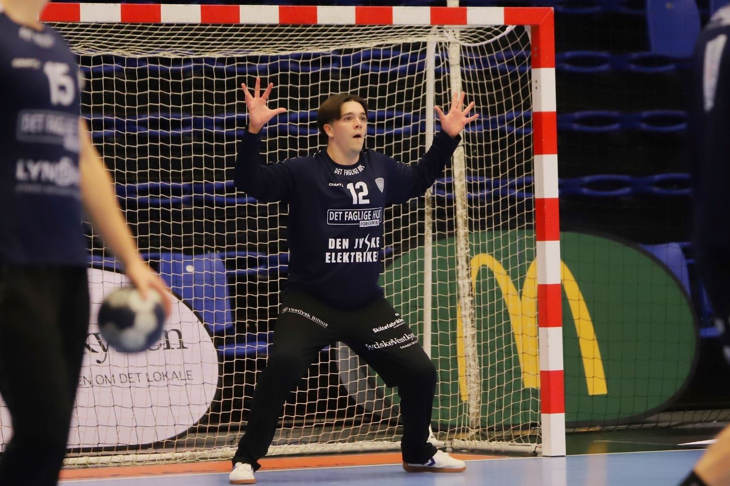 Mads Brandt Iversen levered en fremragende kamp. Foto: Johnny Tauman.