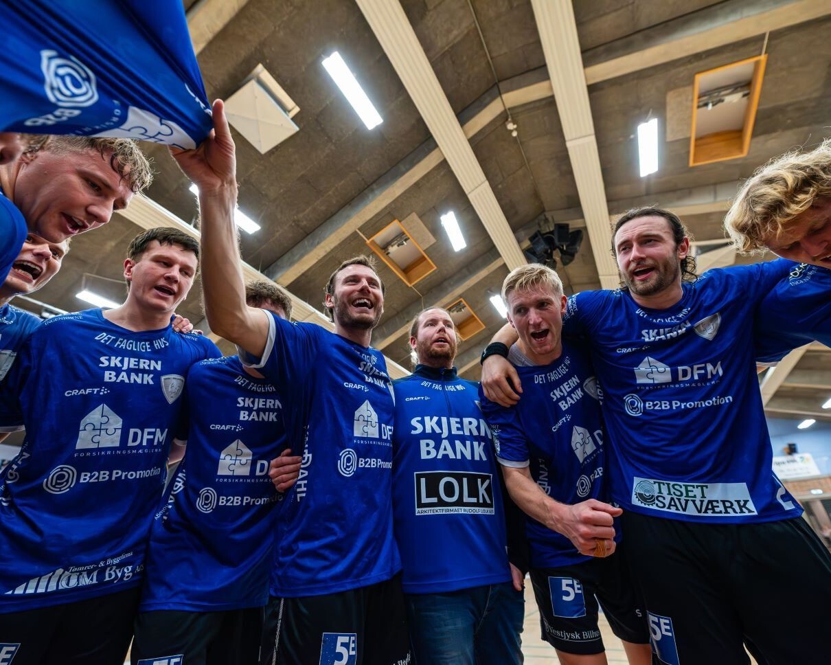 Sejrsråbet kunne høres - endnu en sejr i Fredericia! Foto: Marc M. Andersen.