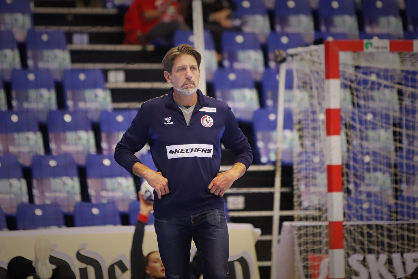 Træner Tomas Axnér med store udfordringer. Foto: Johnny Tauman.