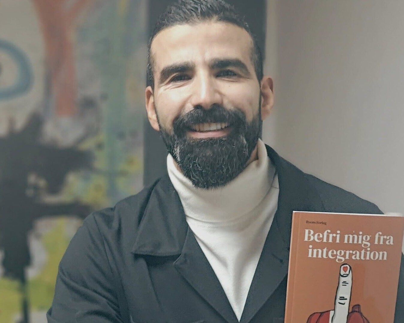 Mahmoud Zamzam er klar med ny bog. Privatfoto.