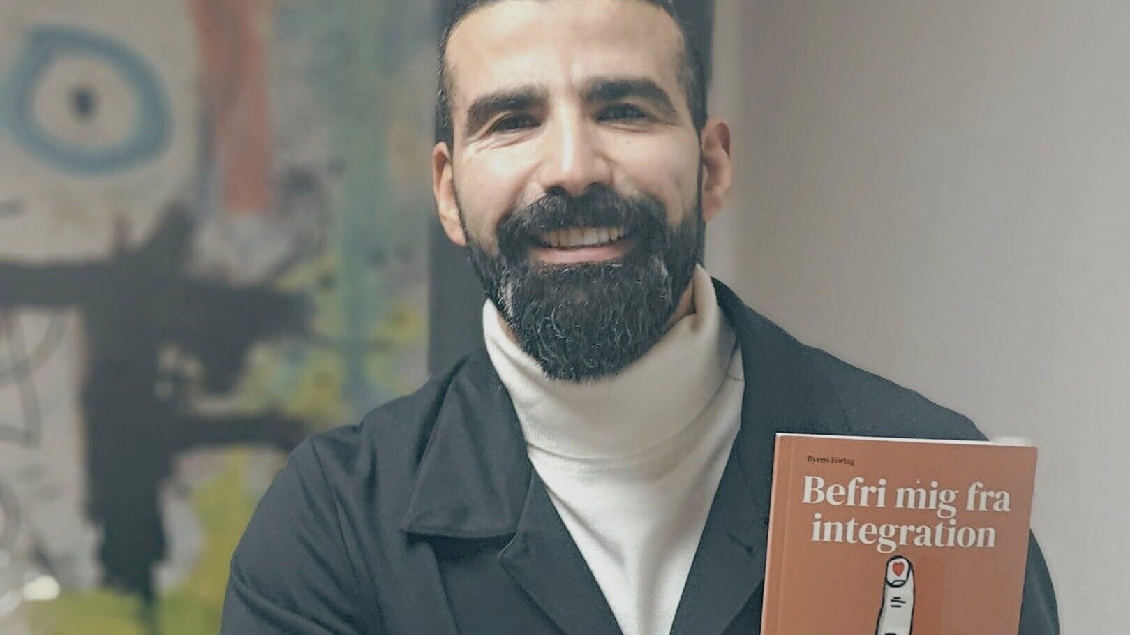 Mahmoud Zamzam er klar med ny bog. Privatfoto.