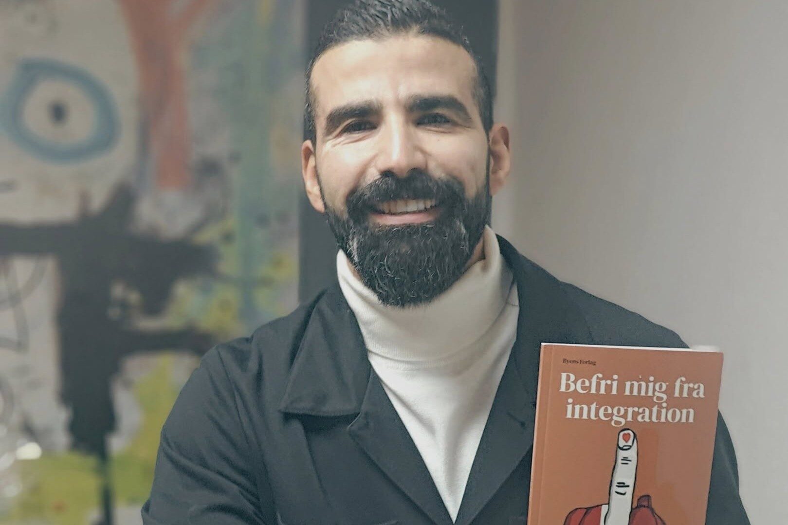 Mahmoud Zamzam er klar med ny bog. Privatfoto.