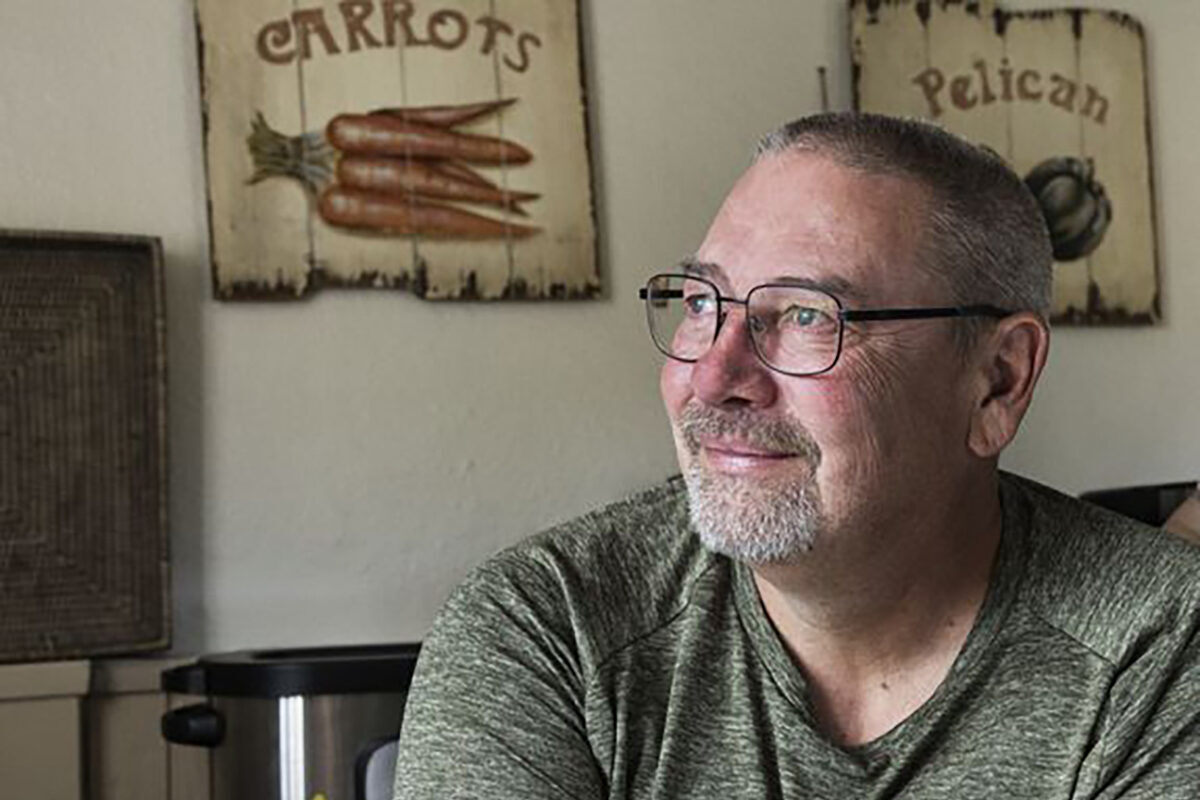 - Hvis jeg ikke var gået til lægen, havde jeg nok ikke været her i dag, siger Brian Christensen, der lever med KOL. Pressefoto.