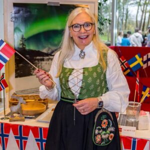 Undervisere og elever fra 25 lande var med til International Day på EASV i 2024. Foto: Kim Thøisen.