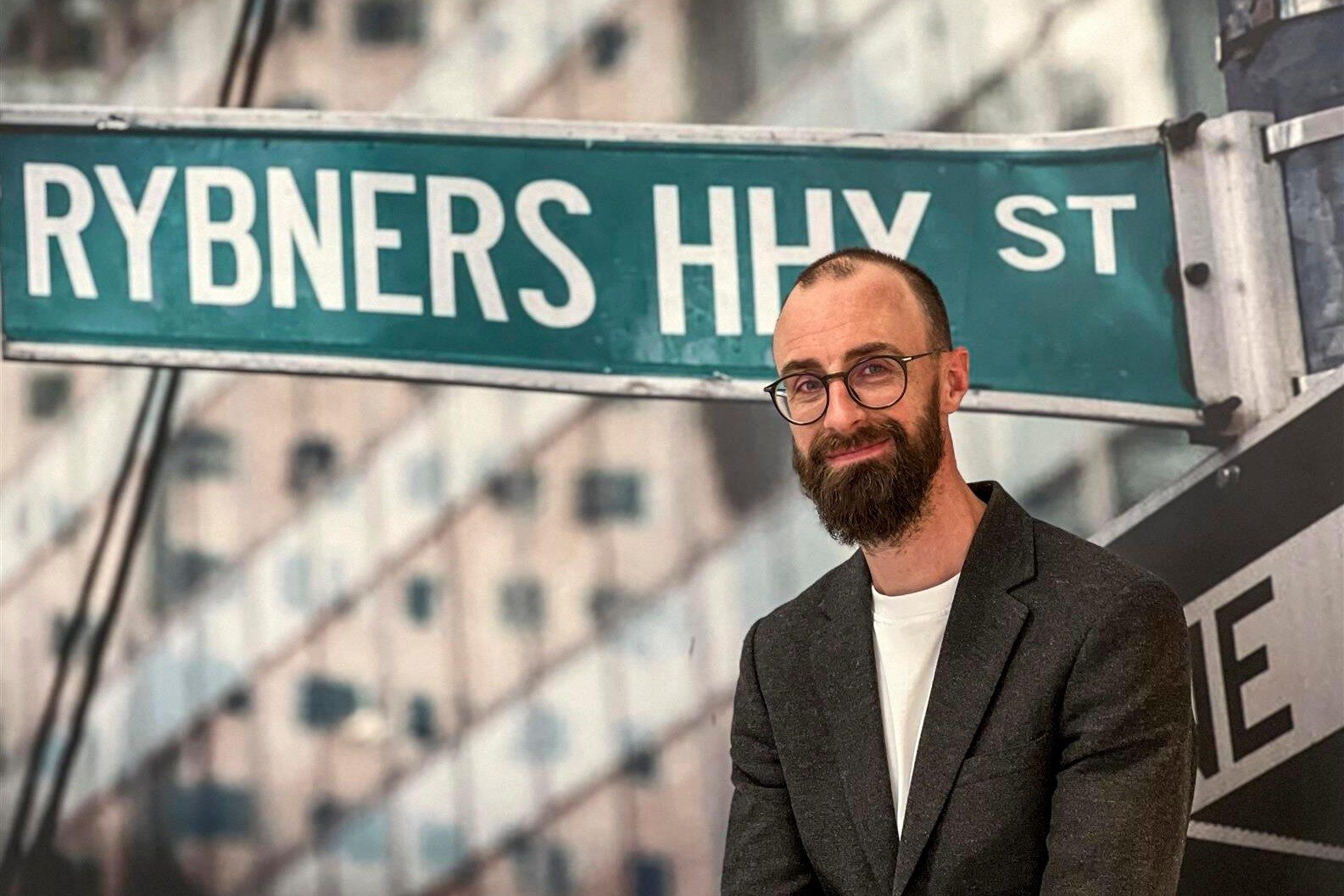 Rektor Troels Finjord Højberg, Rybners HHX. Pressefoto.