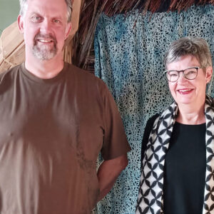 Troels Haas og Elisabeth Skovgaard Poulsen, Bakkeskolen. Privatfoto.