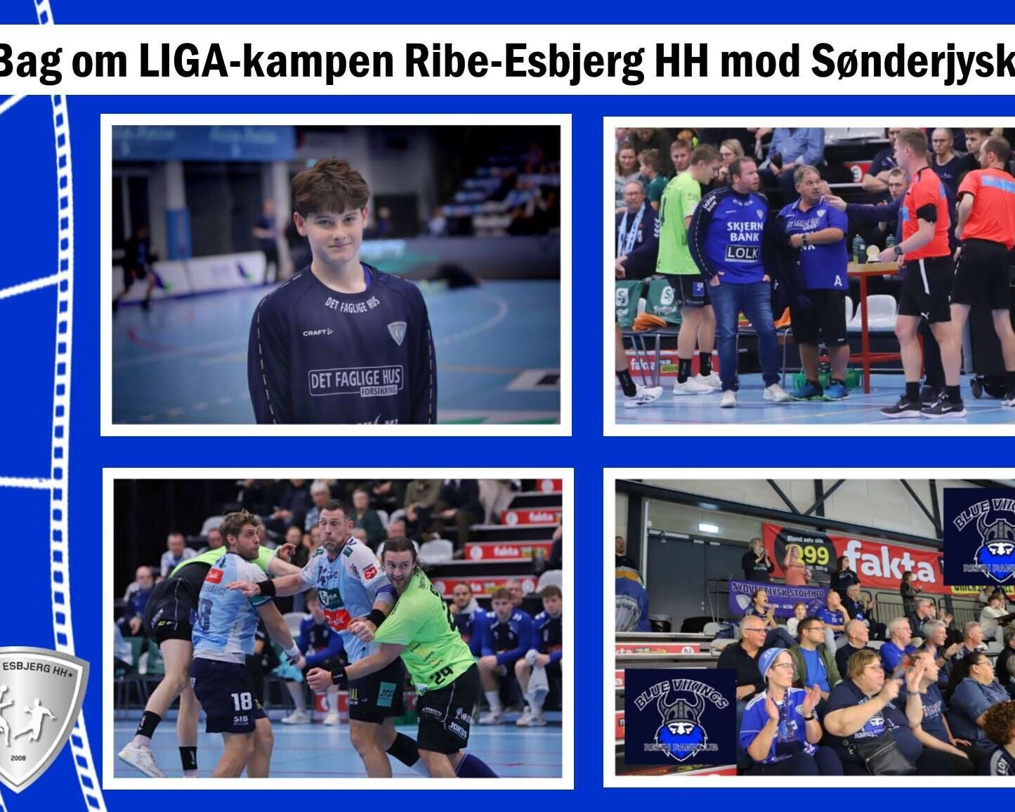 Bag om Ribe-Esbjergs drabelige lokalopgør i Sønderjylland. Collage: Johnny Tauman.