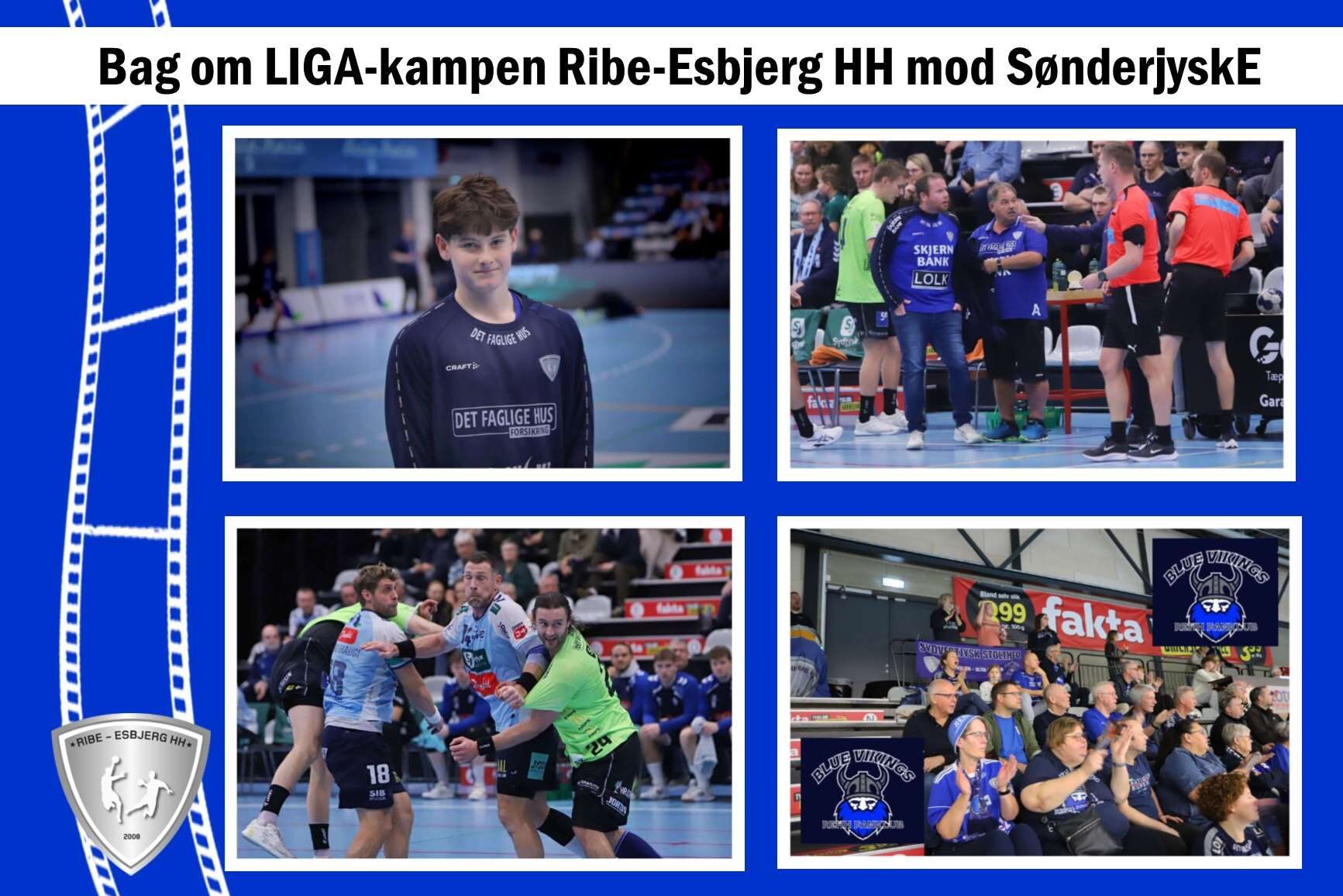 Bag om Ribe-Esbjergs drabelige lokalopgør i Sønderjylland. Collage: Johnny Tauman.