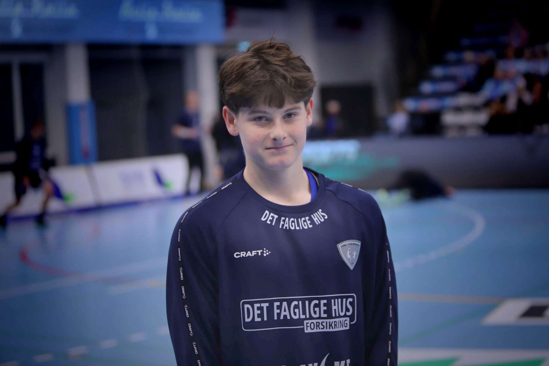 Joachim Haandbæk var med på bænken i den spændende kamp