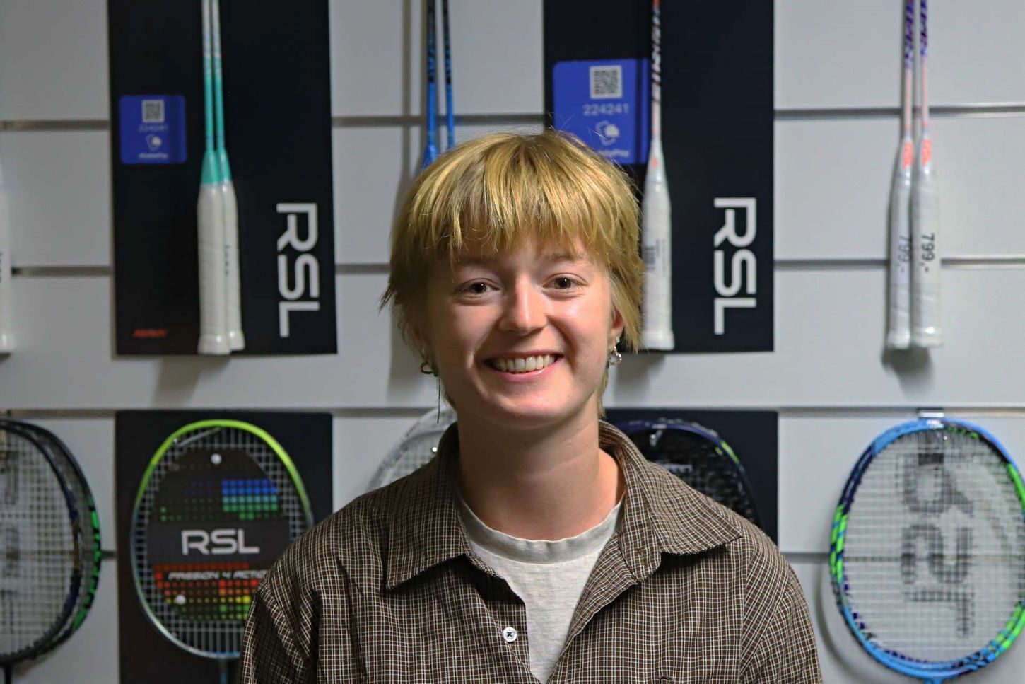 Det var en selvsikker ung kvinde som fortalte om sit projekt