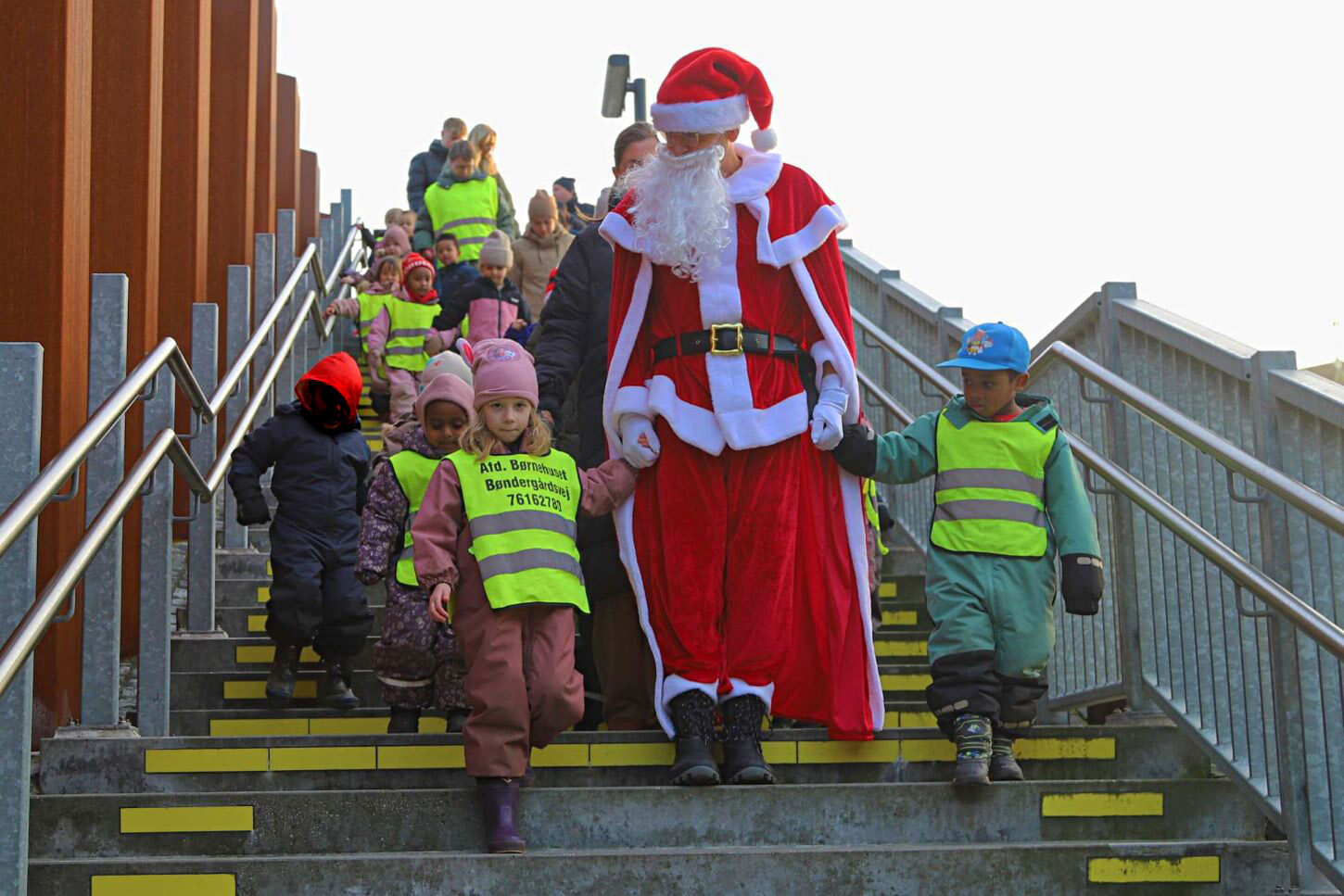 Og så gik det ellers hjemad til julehygge. Foto: Johnny Tauman.