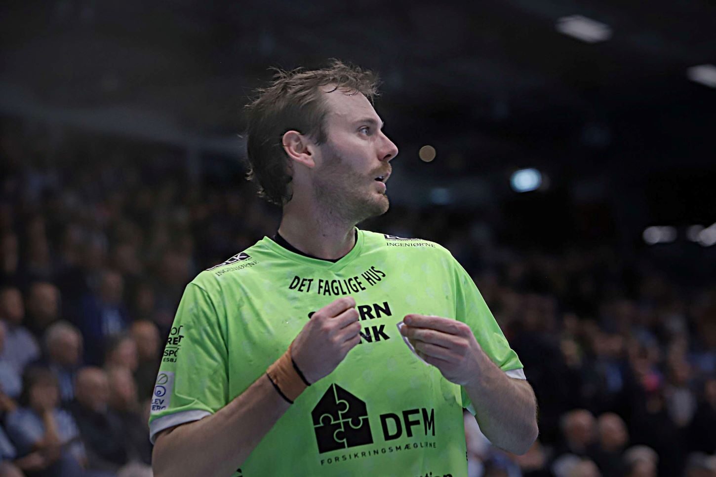 Anfører Mathias Jørgensen, Ribe-Esbjerg HH. Foto: Johnny Tauman.