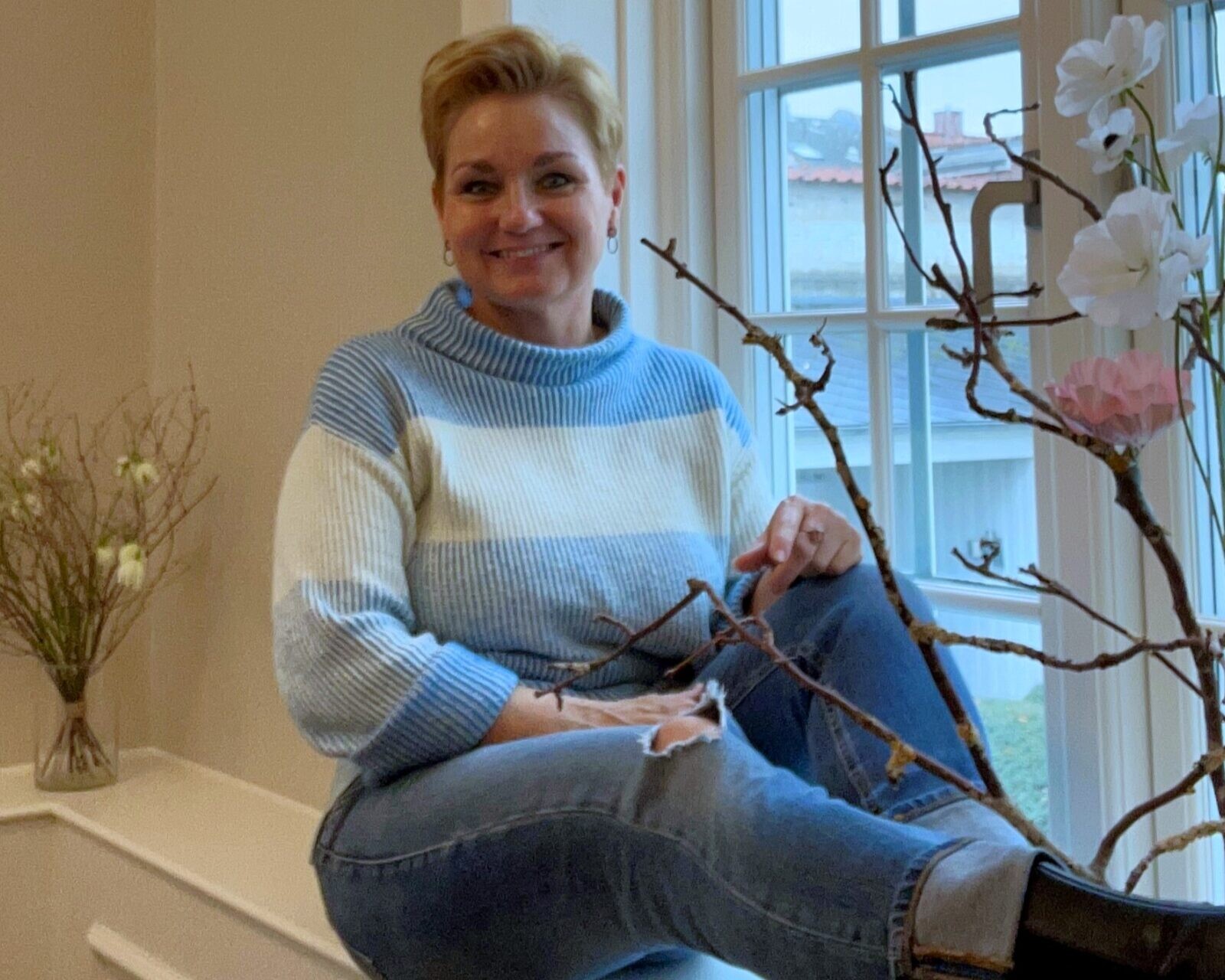 FruSEO alias Glenna Nielsen har i en periode haft til huse i Brinchs Hus i Stormgade. Privatfoto.