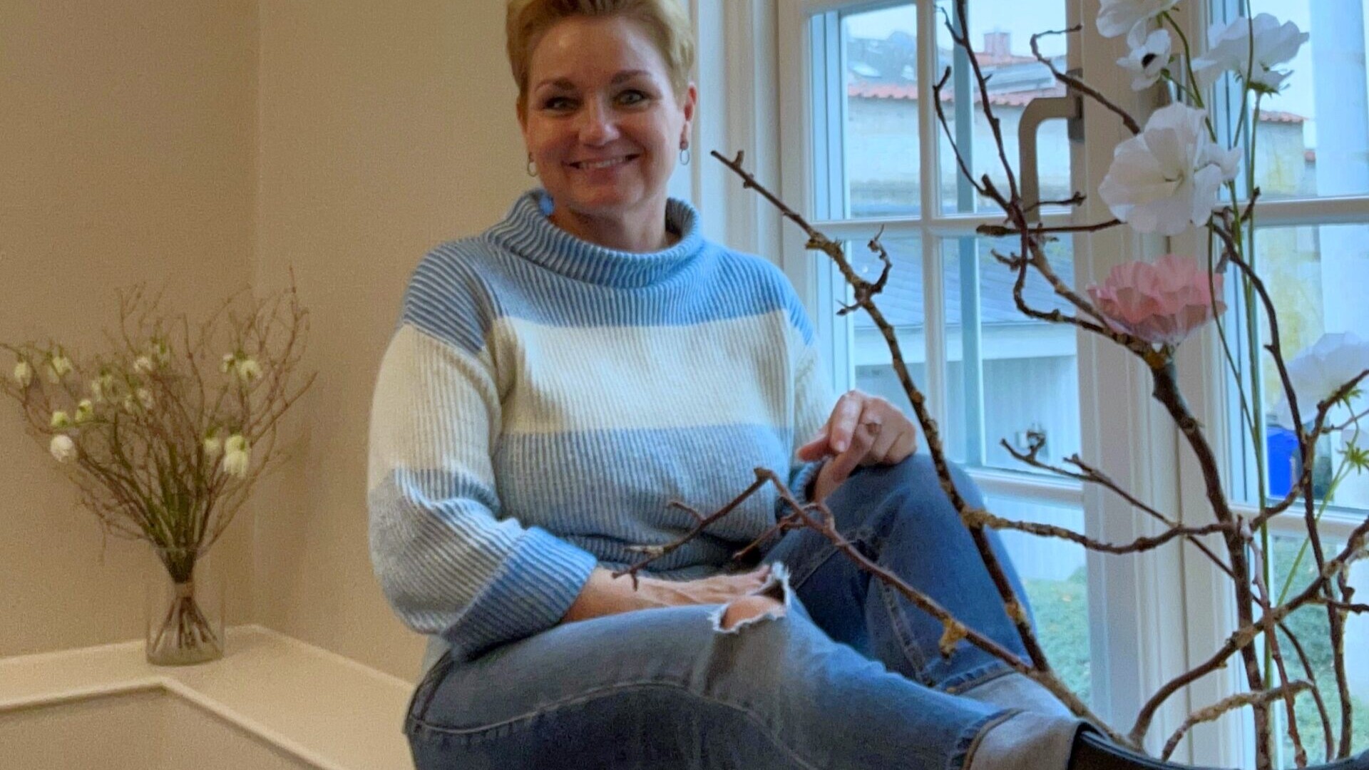 FruSEO alias Glenna Nielsen har i en periode haft til huse i Brinchs Hus i Stormgade. Privatfoto.