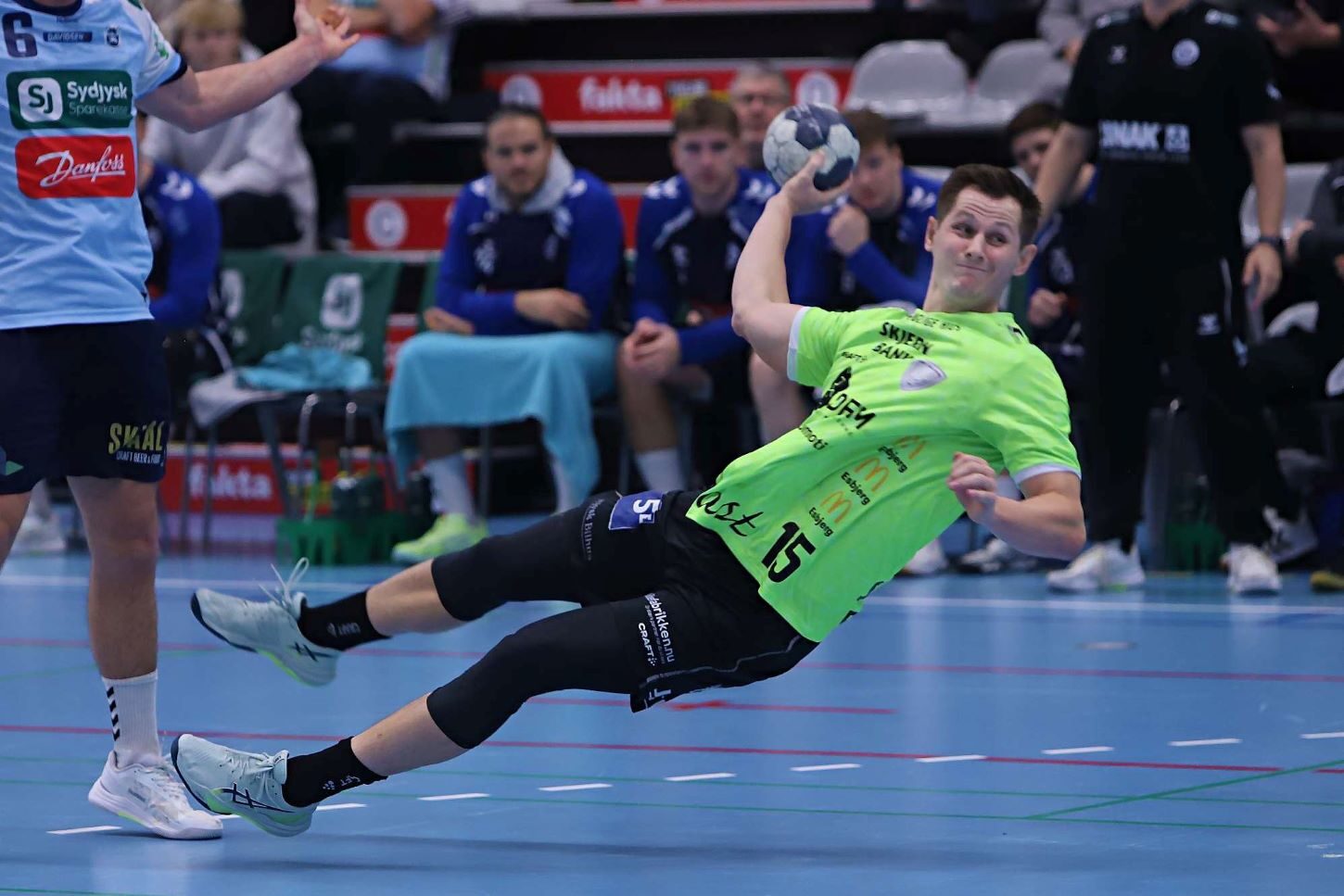 Lauritz Legér var flyvende mod SønderjyskE - stilen må godt fortsætte