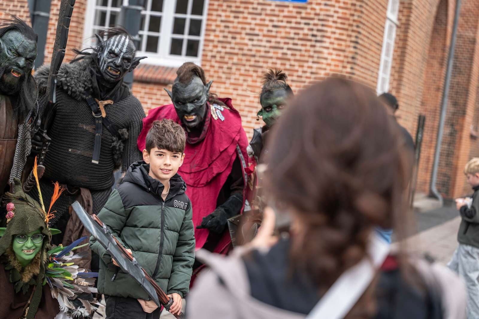Fantasyfestival bringer helte, væsner og fortællinger helt tæt på. En oplevelse, der hvert år vækker eventyrlysten hos både store og små. Pressefoto.