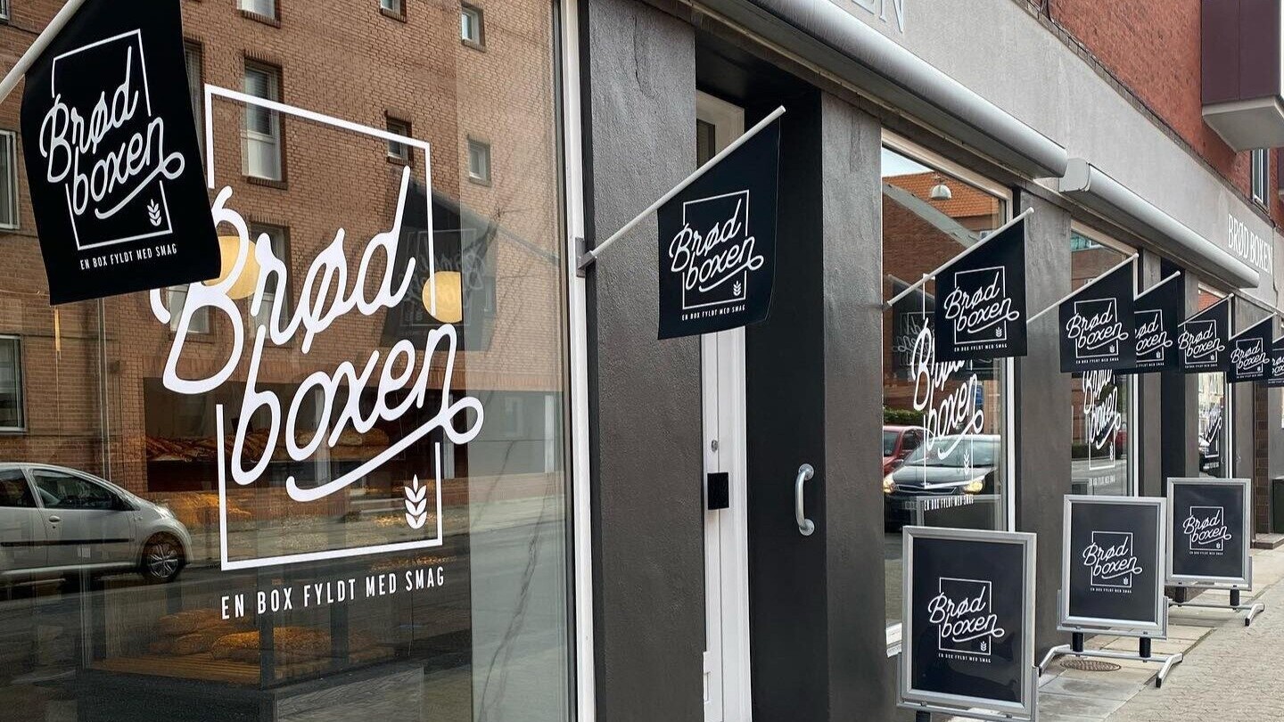 BrødBoxen ligger i Torvegade 53 og udvidede i 2022. PR-foto.