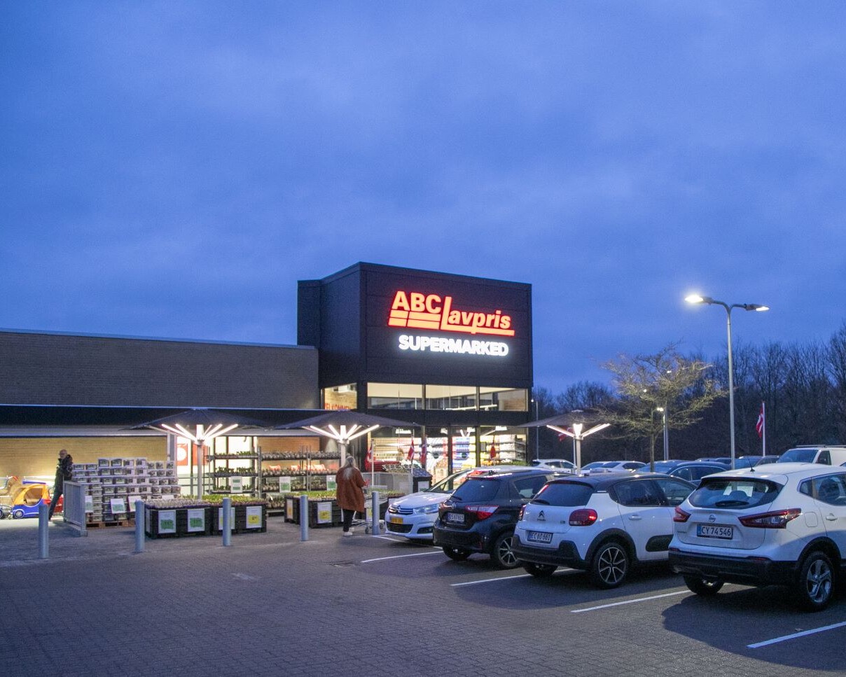 ABC Lavpris er flyttet ind på Randersvej 40. Foto: Johnny Tauman.