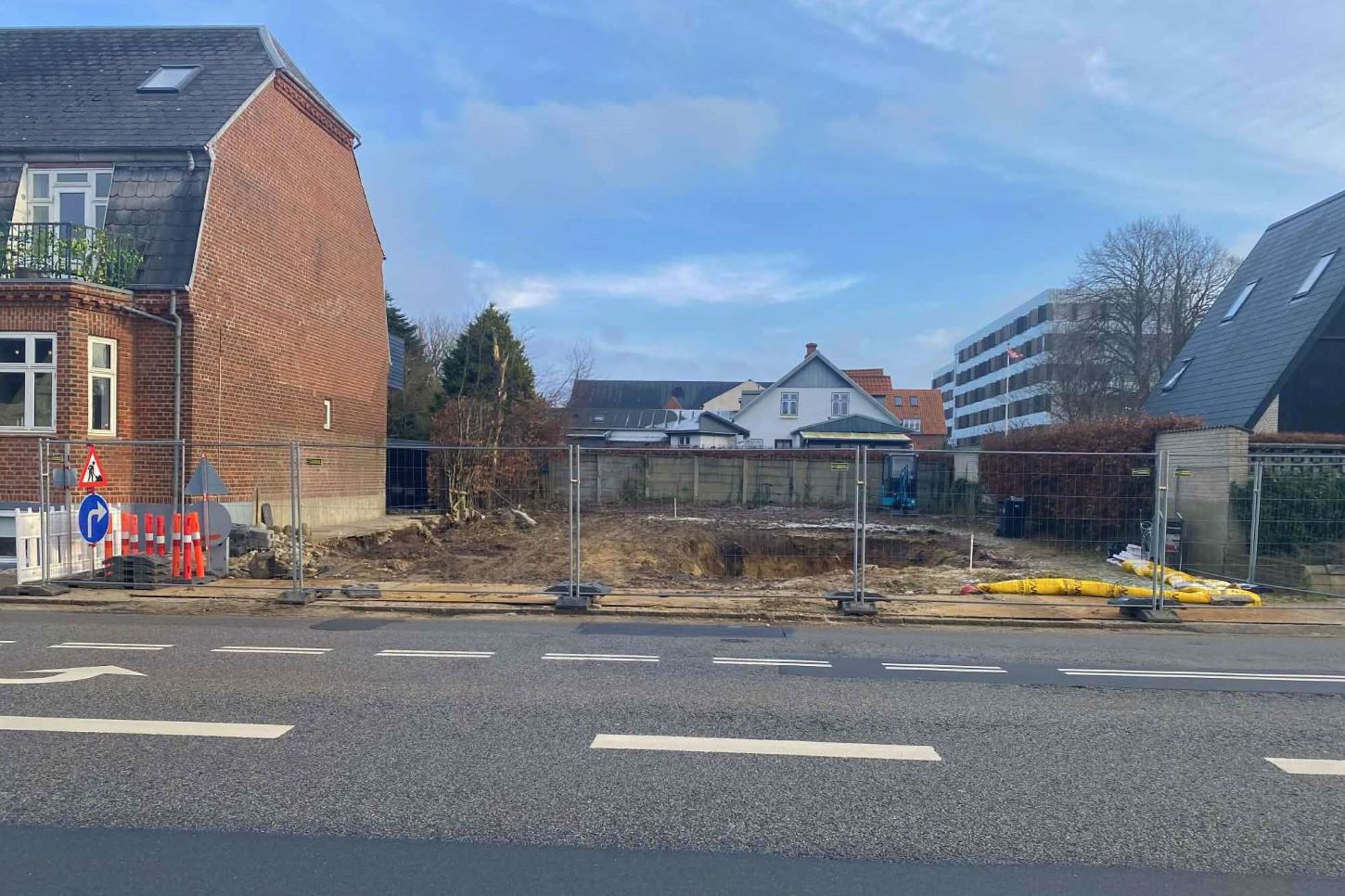 Byggegrund i Torvegade. Foto: Johnny Tauman.