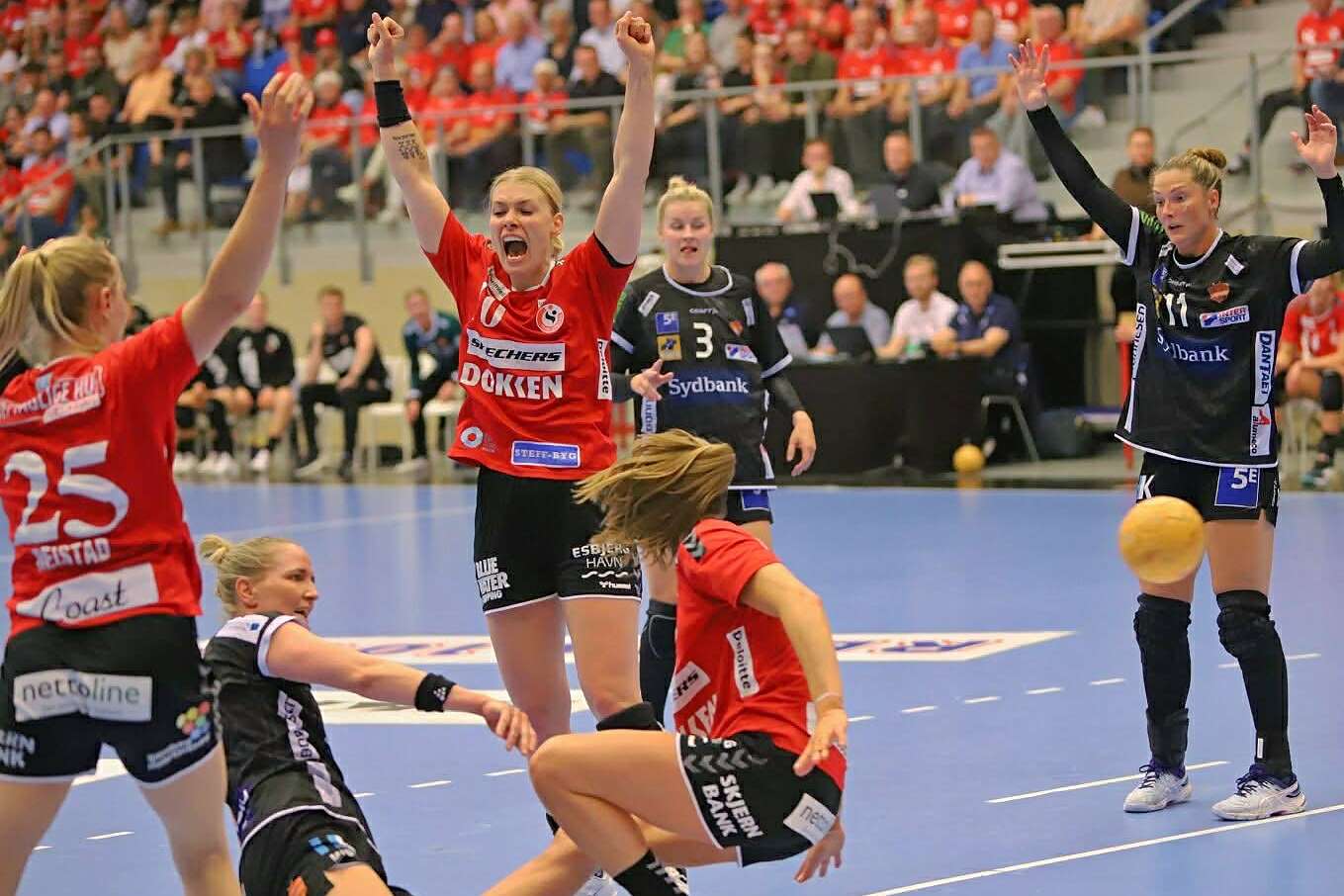 En klar vinderkultur, da Odense blev besejret i Blue Water Dokken. Arkivfoto: Johnny Tauman.