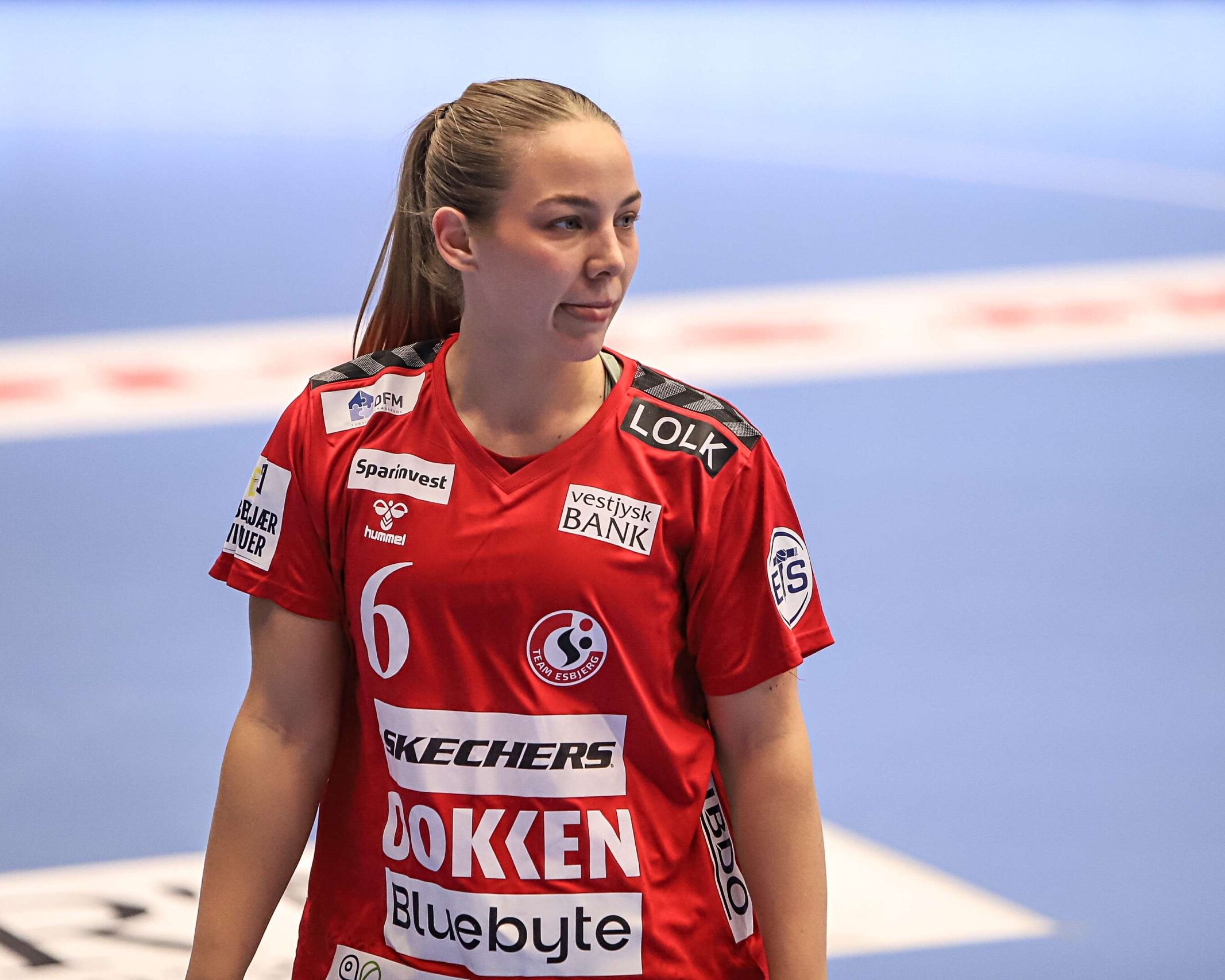 Zoe Sprengers er hurtigt faldet til hos holdet - og leverer, når bolden spilles ud på fløjen. Arkivfoto: Johnny Tauman.