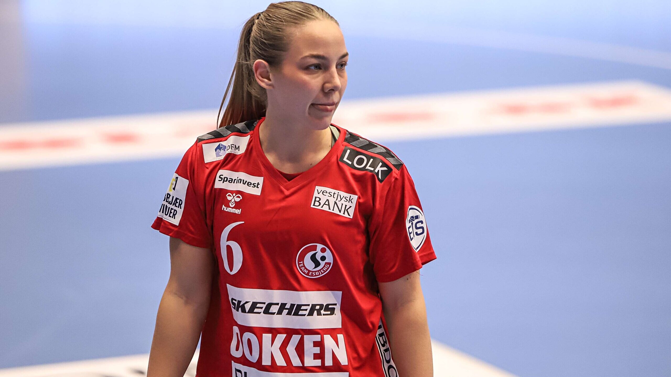 Zoe Sprengers er hurtigt faldet til hos holdet - og leverer, når bolden spilles ud på fløjen. Arkivfoto: Johnny Tauman.