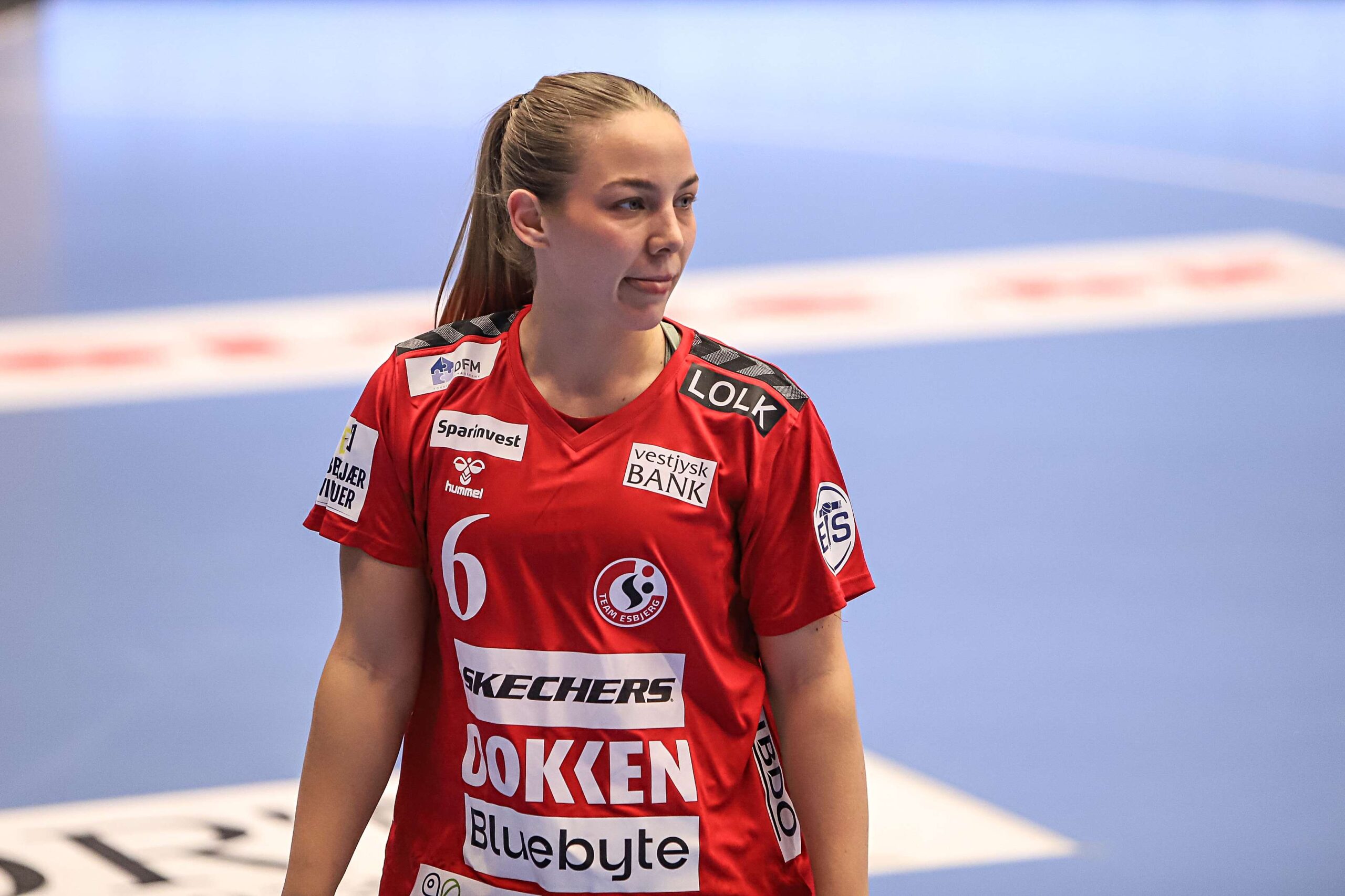 Zoe Sprengers er hurtigt faldet til hos holdet - og leverer, når bolden spilles ud på fløjen. Arkivfoto: Johnny Tauman.