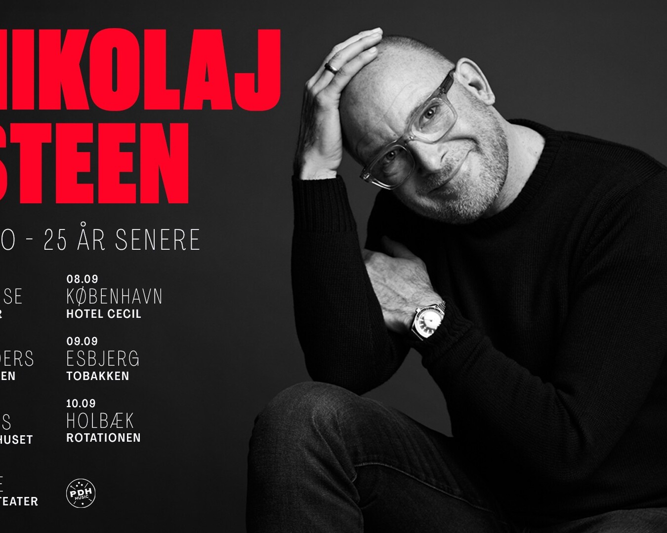 Nikolaj Steen lægger vejen forbi Esbjerg. Foto: Robin Skjoldborg.