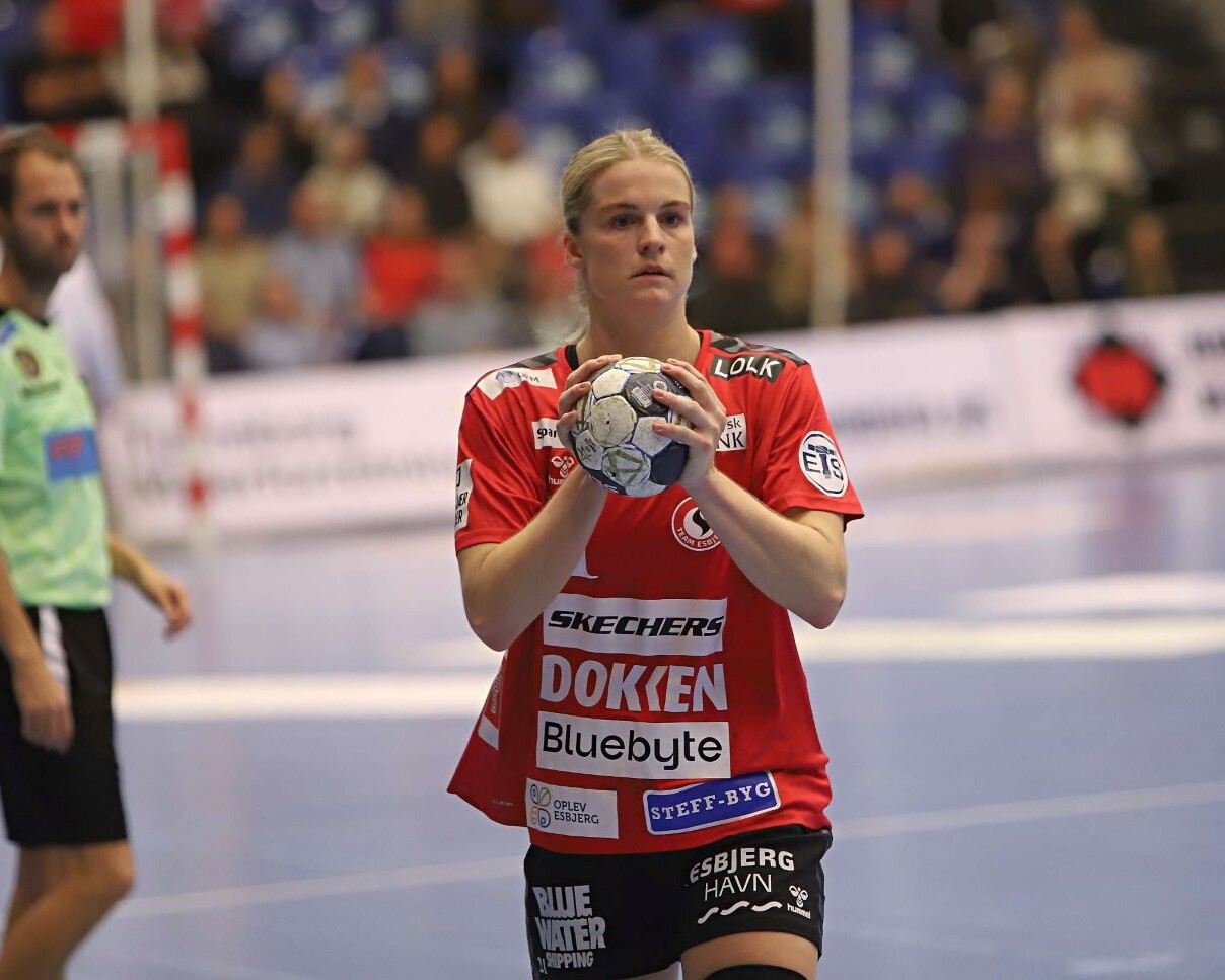 Helene Kindberg greb chancen og viste sit værd for holdet. Foto: Johnny Tauman.