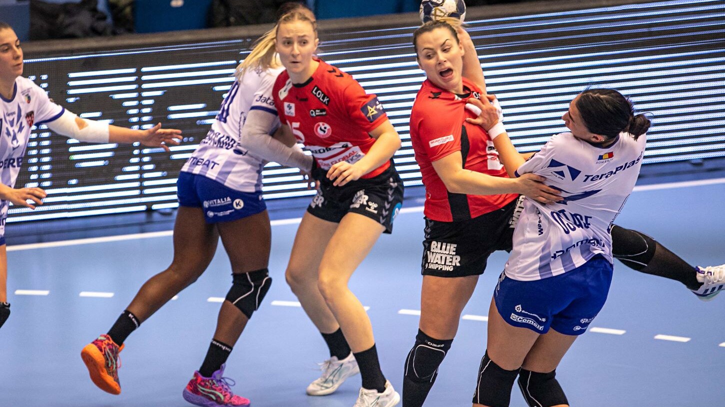 Nora Mørk spillede en stærk kamp i angrebet. Foto: Johnny Tauman.
