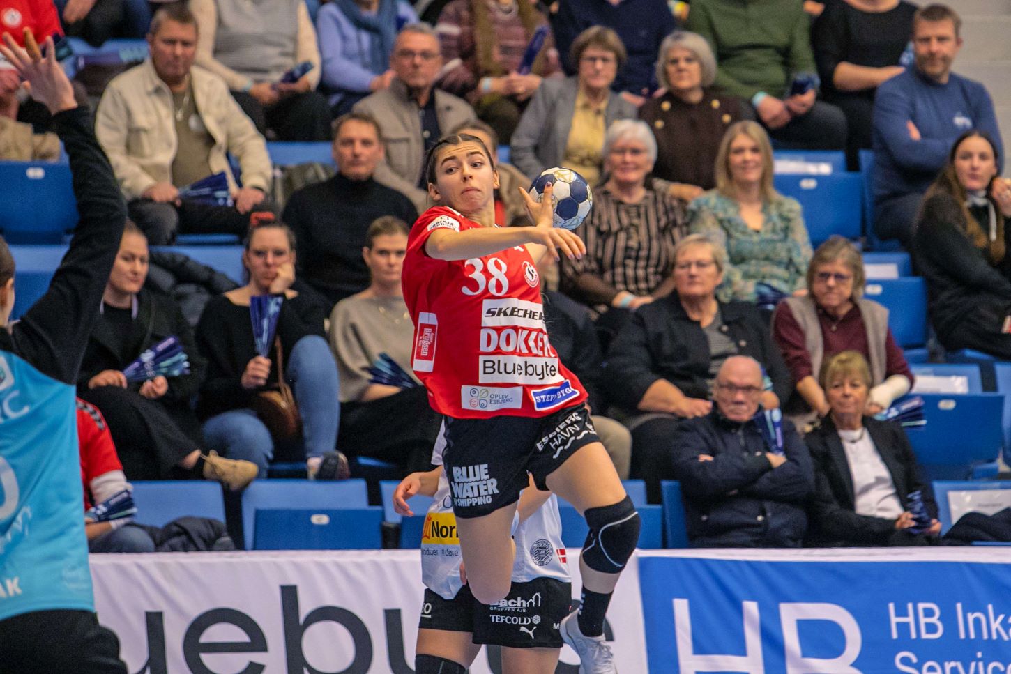 Mia Emmenegger scorede glimrende mål, men brændte også flere store scoringschancer. Foto: Johnny Tauman.