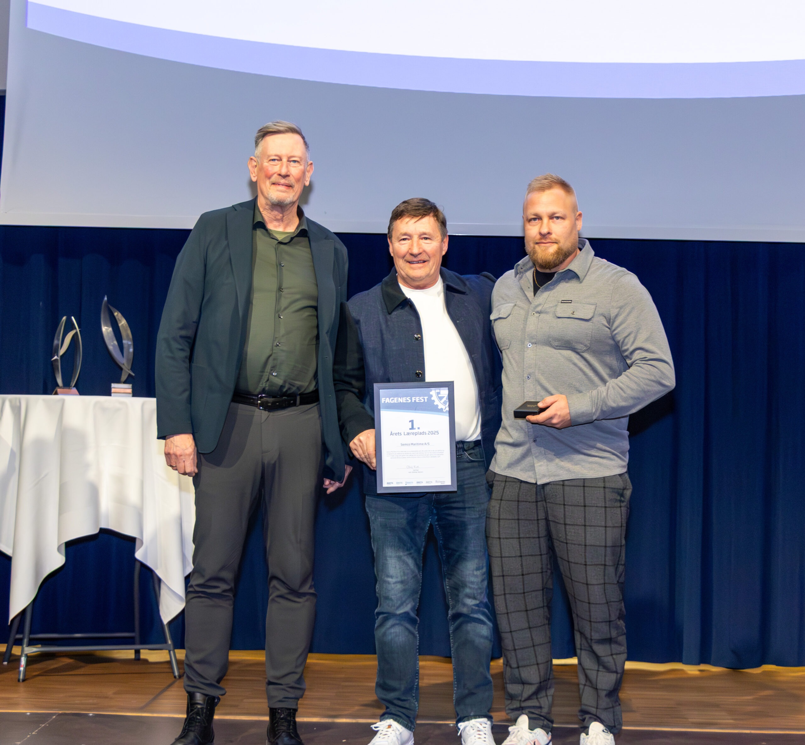 Årets læreplads Semco Maritime.