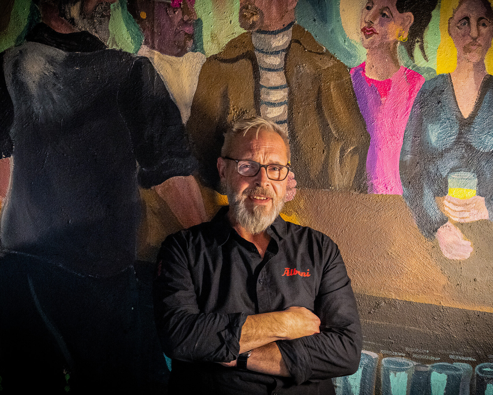 Kim Nielsen vil gerne sælge øl. Men han vil også bidrage til kulturbyen Esbjerg. Foto: Fjodor Pedersen