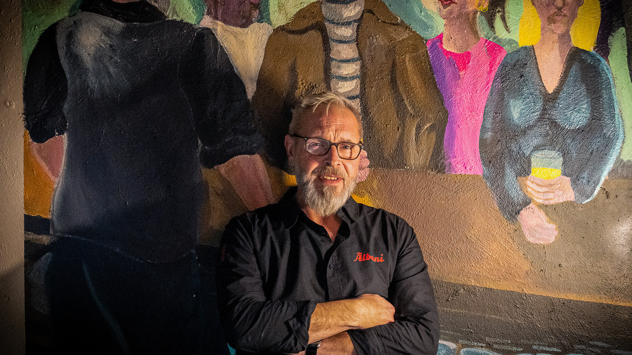 Kim Nielsen vil gerne sælge øl. Men han vil også bidrage til kulturbyen Esbjerg. Foto: Fjodor Pedersen