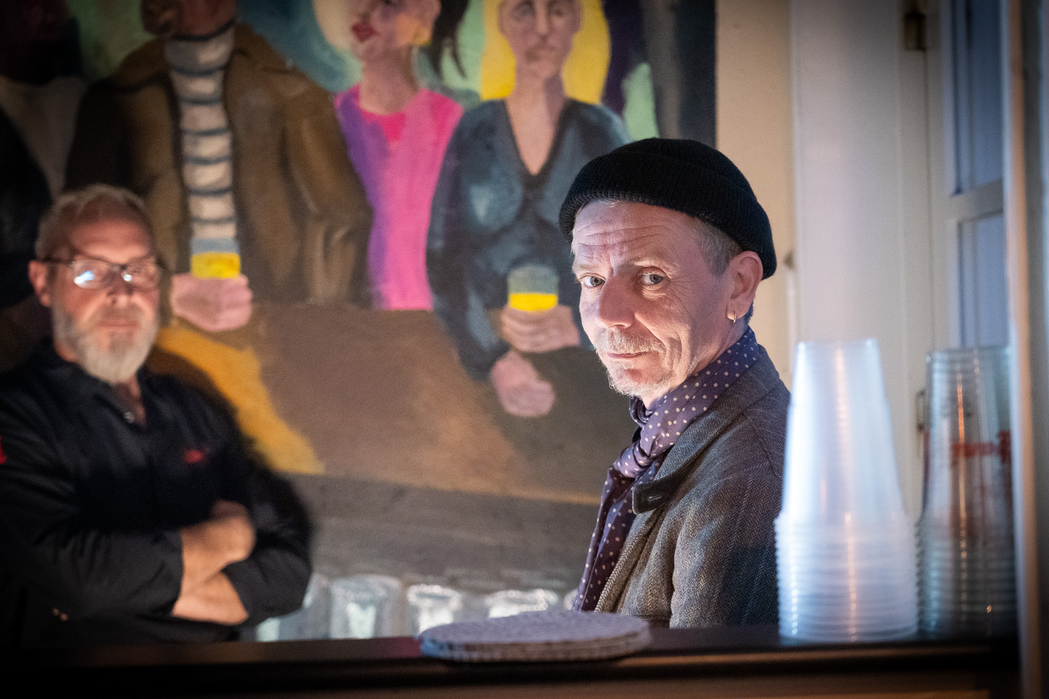 Det var helt naturligt, at få Henrik Nielsen til at sætte sit præg på den nye bar. Foto: Fjodor Pedersen.