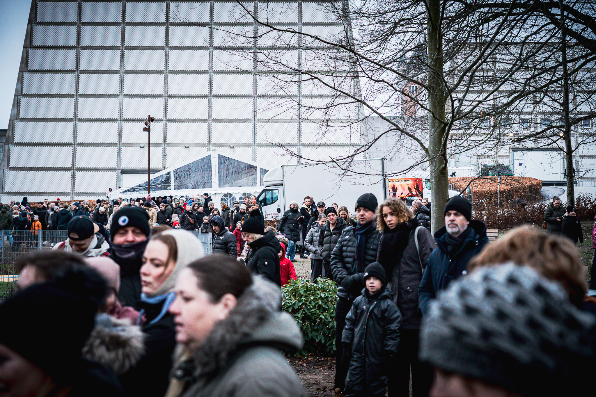 Fremmødet var overvældende - og større end forventet. Foto: Fjodor Pedersen.