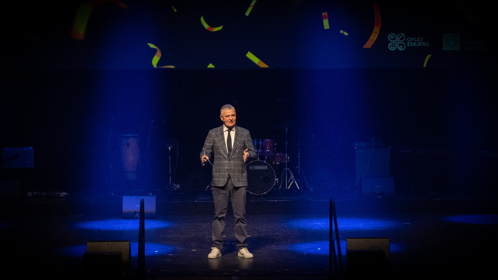 Hjerting-drengen, TV 2's, Thomas Kristensen styrede løjerne for tiende gang. Foto: Fjodor Pedersen.
