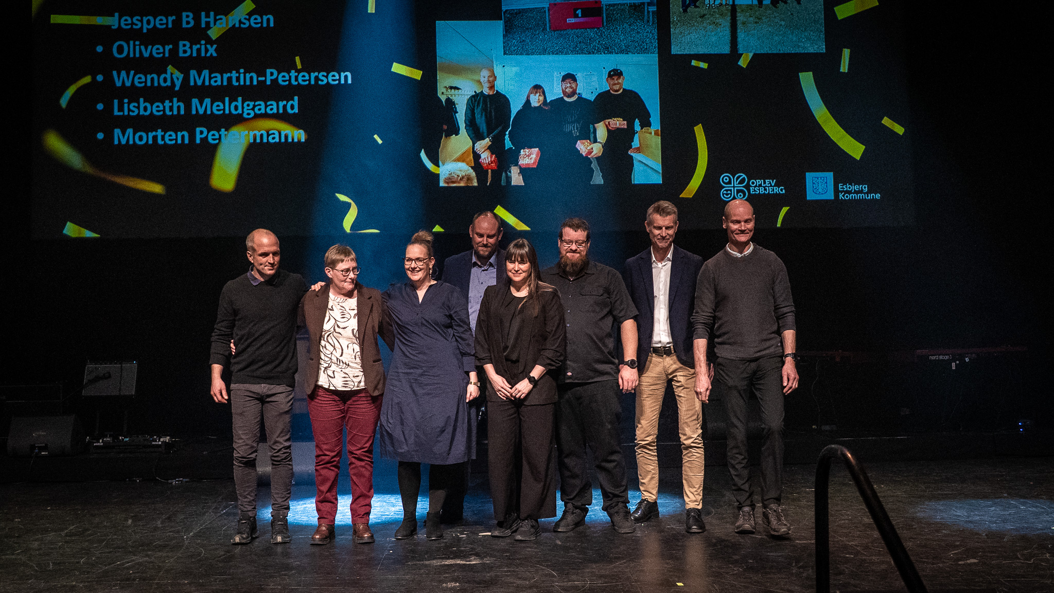 Ribe Skyttekreds: Line Nielsen, Stefan Nielsen, Henrik Jeppesen, Henrik Rasmussen, Thomas Lorentzen, Jesper B. Hansen, Oliver Brix, Wendy Martin-Petersen, Lisbeth Meldgaard og Morten Petermann. Foto: Fjodor Pedersen.