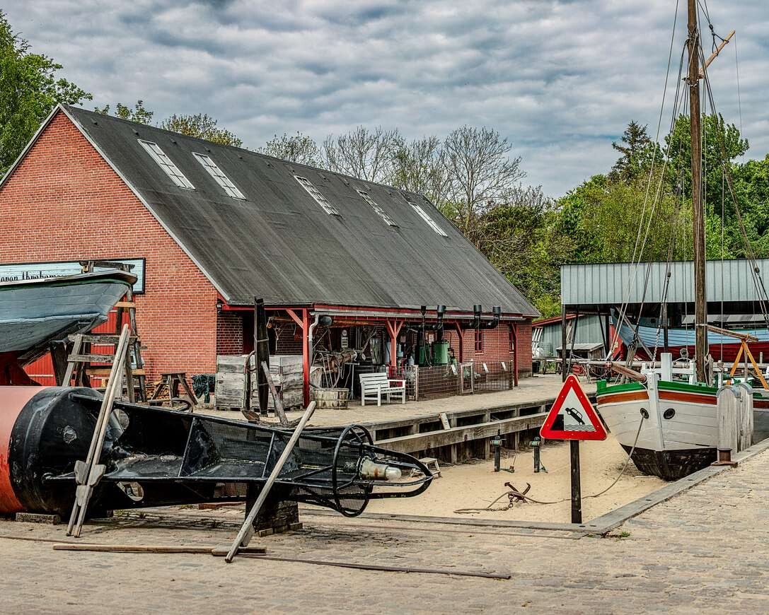 Frilandsudstillingen, Fiskeri- & Søfartsmuseet. Foto: Red Star/Museum Vest.