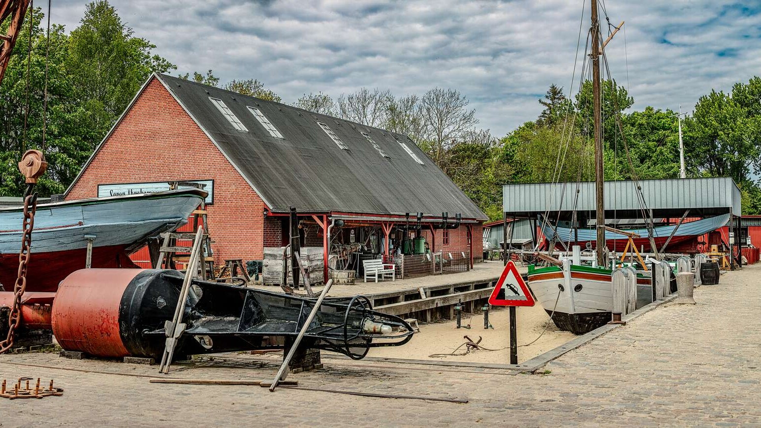 Frilandsudstillingen, Fiskeri- & Søfartsmuseet. Foto: Red Star/Museum Vest.