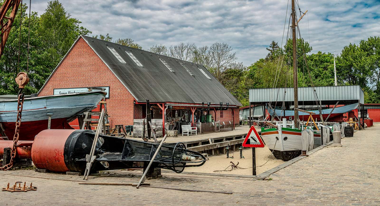 Frilandsudstillingen, Fiskeri- & Søfartsmuseet. Foto: Red Star/Museum Vest.